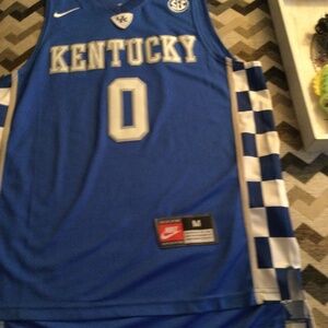 De’Aaron Fox Kentucky Nike Jersey #0 Medium